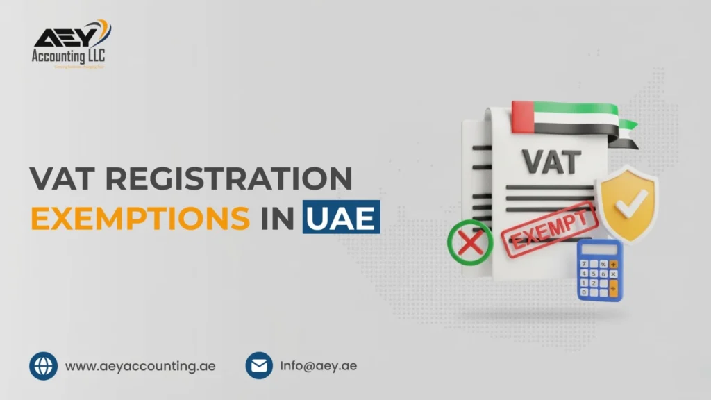 VAT Registration Exemptions in UAE